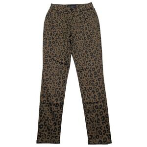Sanctuary Denim LA Ankle Skinny High Rise Leopard Print‎ Jeans - Women 26 EUC